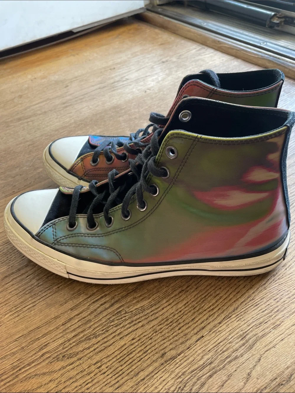 Converse Chuck Taylor All Star 70 Hi Spectrum Iridescent Size M 8.5/W 10
